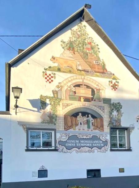 Moselufer Winningen Traumwohnung Im „La Mosel“ Bagian luar foto